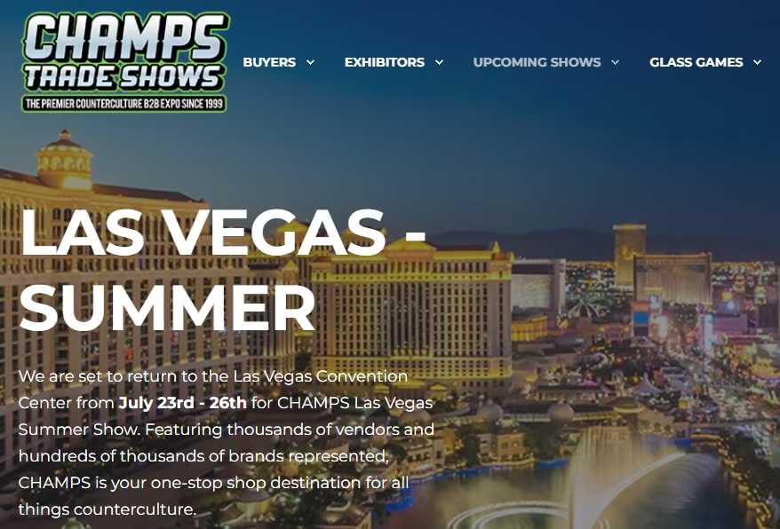 美国CHAMPS电子烟&大麻&成人用品&黑五类巡回博览会