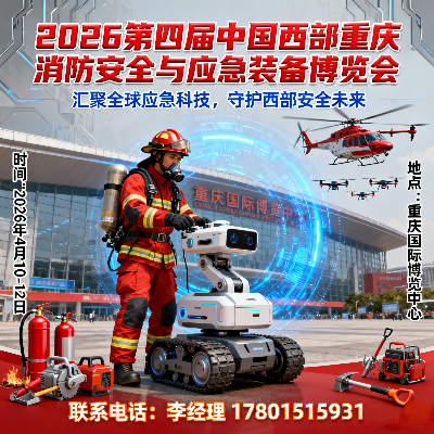2026第四届中国西部·重庆消防安全与应急装备博览会